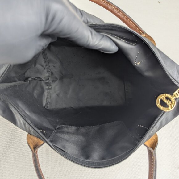 Longchamp Le Pliage Nylon Black Tote Bag – Preloved Authentic, Fast Shipping! - Picture 3 of 15